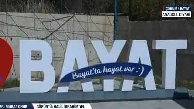 Anadolu Diyarı Ekibi Çorum Bayat’ta