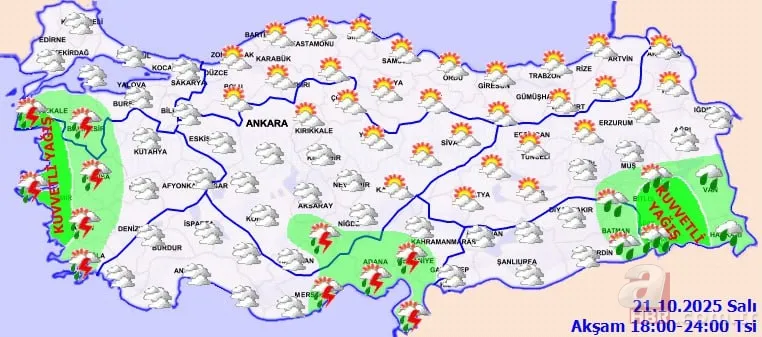 Yağmur, sis, kar hepsi geliyor! Meteoroloji’den kuvvetli sağanak uyarısı: 9 il için sarı kod, sıcaklıklar düşüşte! 15