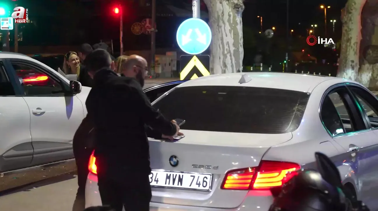 Sunrooftan çıktı ceza yiyince beddua etti