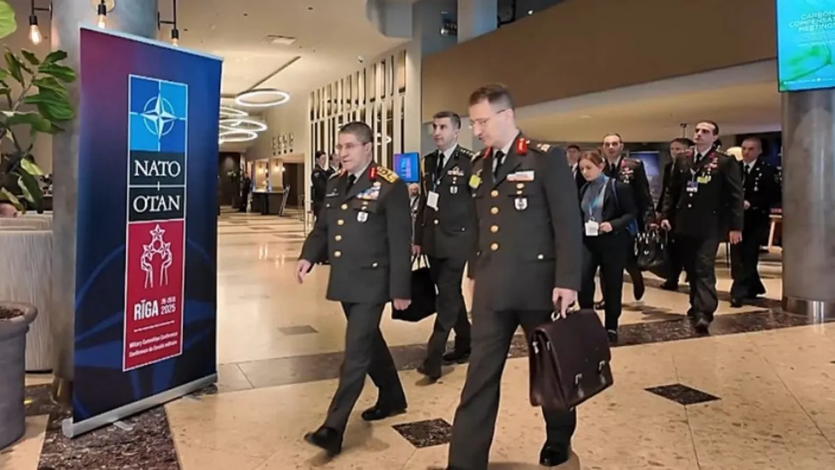 Genelkurmay Başkanı Bayraktaroğlu Letonya’da!  NATO Askeri Komite Toplantısı’na katıldı