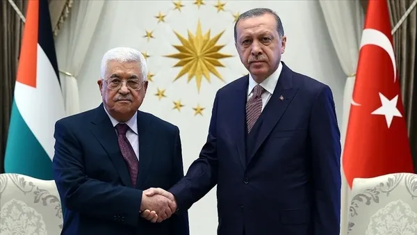 baskan-recep-tayyip-erdogan-filistin-devlet-baskani-mahmud-abbas-gorustu-1696866637936.jpg Başkan Erdoğan'dan Gazze diplomasisi! Filistin, Lübnan, İsrail, Katar ve Mısır ile telefon trafiği - 1