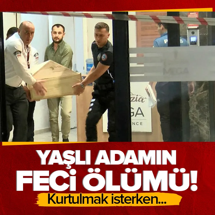 Kahreden olay! Yaşlı adamın korkunç ölümü