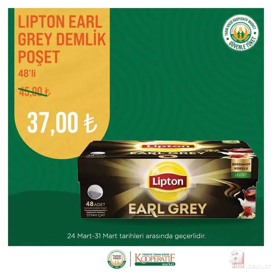 Tarım Kredi MARKET Mart İNDİRİMLERİNDE YOK YOK! Anne babalar dikkat! Bebek bezinde %12 düşüş! ÇAY 69.90, Hurma 16,90 TL! 9