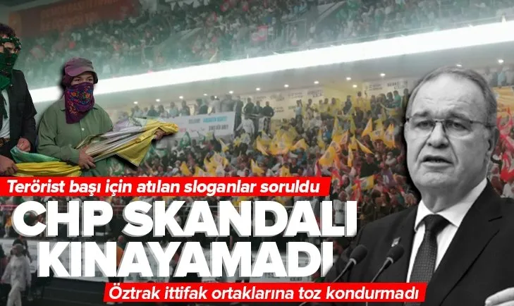 CHP Sözcüsü Öztrak HDP kongresindeki ’Öcalan’ sloganlarını kınayamadı