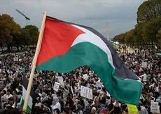 ABD’de Gazze’ye destek protestosu