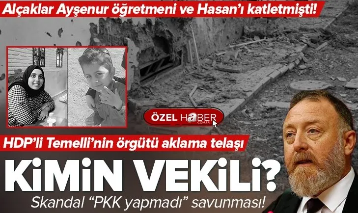 HDP’li Sezai Temelli PKK’yı aklamaya çalıştı