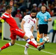 Rusya - Türkiye maçından kareler