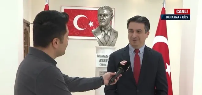 Türkiye Büyükelçiliği Kiev’e döndü! Büyükelçi Yağmur Güldere’den A Haber’e özel açıklamalar