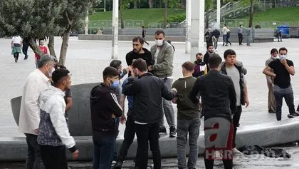 Taksim’de çıkan kavgaya Özel Harekat müdahale etti!