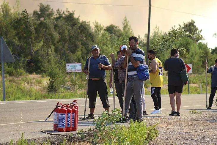 Gündoğmuş yangın nöbetinde! En büyük korku kozalak patlaması