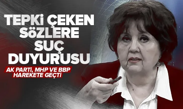Son dakika: Ayşenur Arslan’ın tepki çeken Türk Mukavemet Teşkilatı sözlerine suç duyurusu