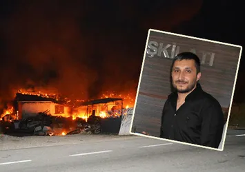 Kütahya'da iş adamı bıçaklanarak öldürüldü! İş yeri ateşe verildi