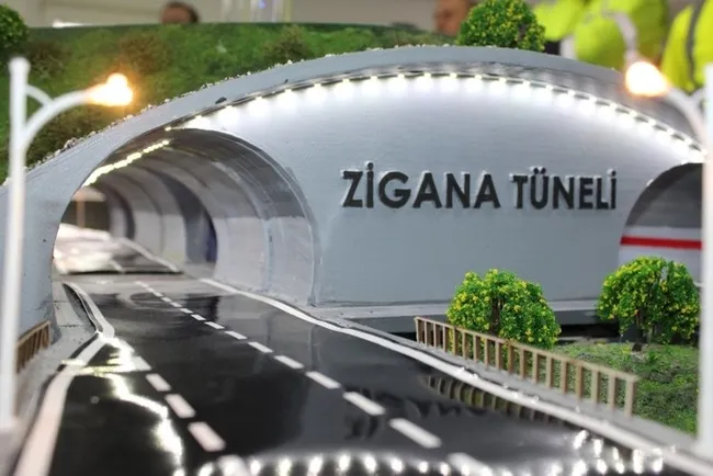 Yüzde 74'ü tamamlanan Zigana Tüneli Avrupa'nın en uzunu olacak - 8