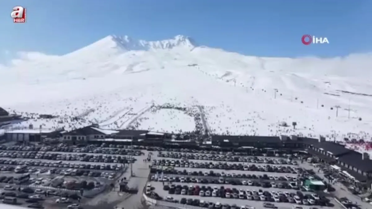 Işık halkası 'halo' Erciyes'te kamerada