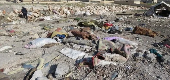 İdlib’te sığınmacı kampına saldırı!