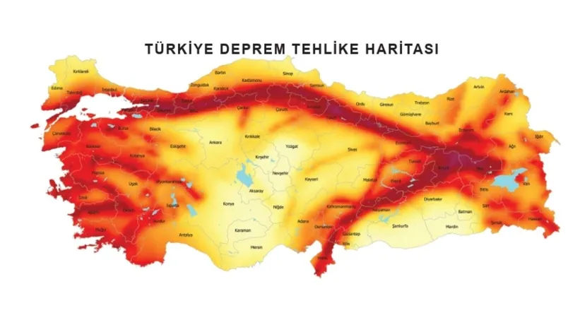 Bursa Diri Fay Hattı Haritası MTA | Gemlik'te fay hattı var mı, nerelerden geçiyor? İşte risk altındaki bölgeler ve ilçeler!