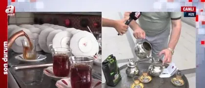 Çay nasıl demlenir? İyi çay demlemenin püf noktaları neler? A Haber canlı yayınında anlattı