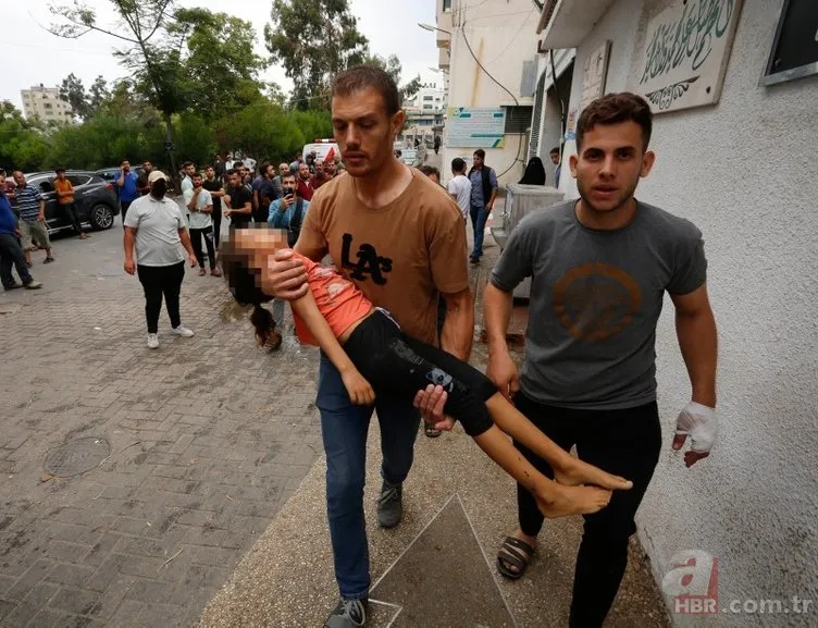 İsrail'den sivil Filistinlilere katliam! Çocuklara bombalarla saldırı! Bu sabah Gazze'den gelen görüntüler kahretti 10