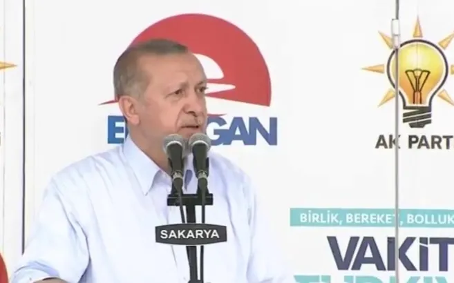 Erdoğan'dan Muharrem İnce'ye 'apolet' sorusu?