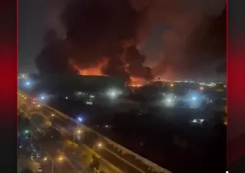 TAHRAN'DAKİ HAVALİMANI VURULDU!