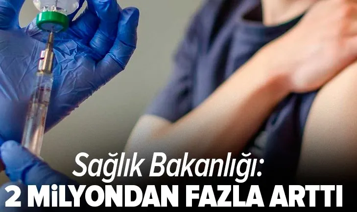 Son dakika: Sağlık Bakanlığından Kovid-19 aşısı duyurusu! Son bir haftada 2 milyondan fazla arttı...