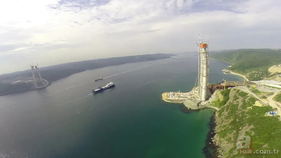 Yapımı 39 ay süren Yavuz Sultan Selim Köprüsü'nden 39 fotoğraf 3