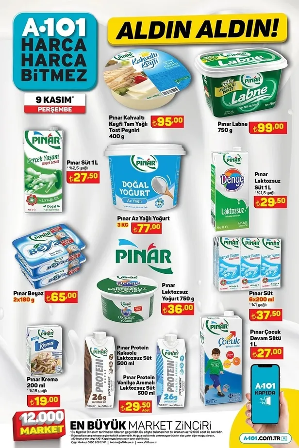 10 Kasım A101 aktüel ürünler kataloğu! A101’de uyguna Android TV, yazıcı, tost makinesi, süpürge, fön makinesi, volta bisiklet, robot süpürge satıyor