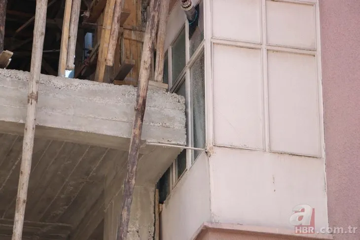 Görüntüler Ankara’dan… Bir garip yapı: Bina duvarı manzaralı balkonlar ’Hapsolduk, dışarı bakamıyoruz’