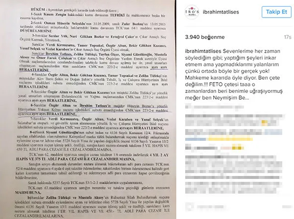İbrahim Tatlıses: 'FETÖ o zamanlardan beri benimle uğraşıyormuş' - 1