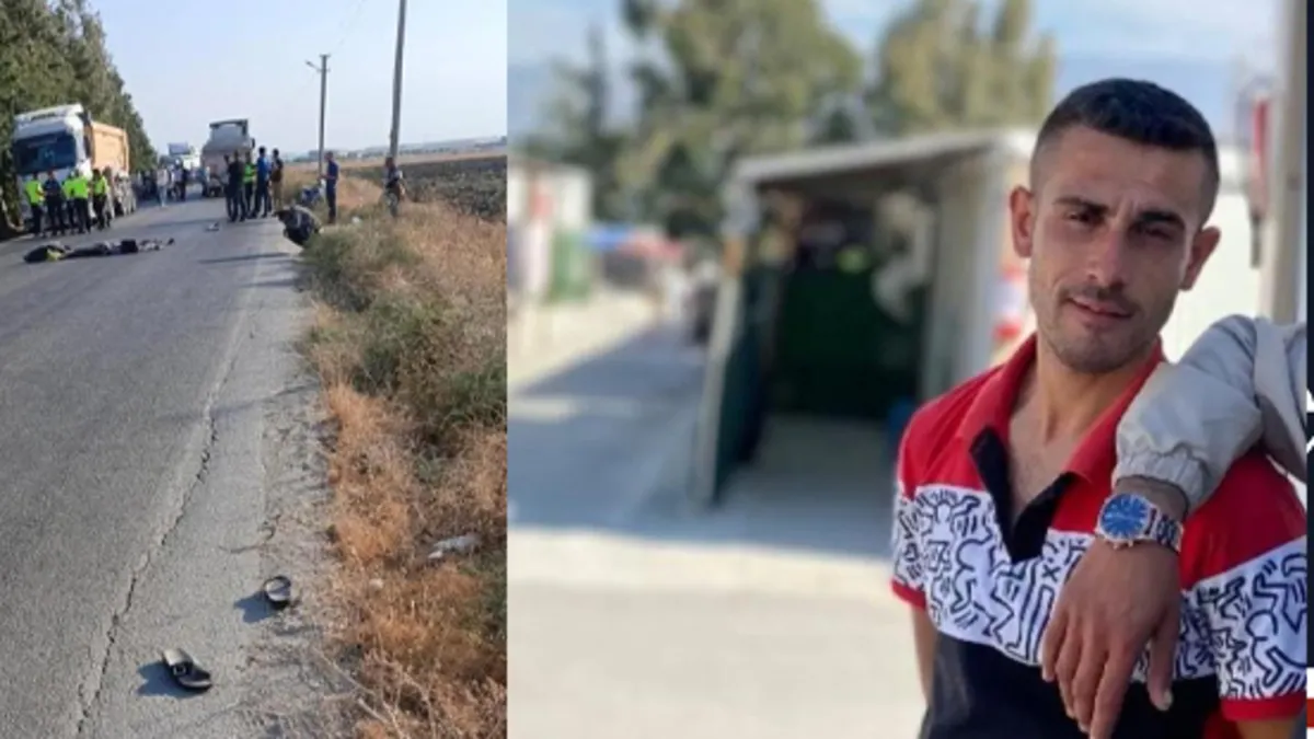 Hatay'da korkunç kaza genç sürücü can verdi!