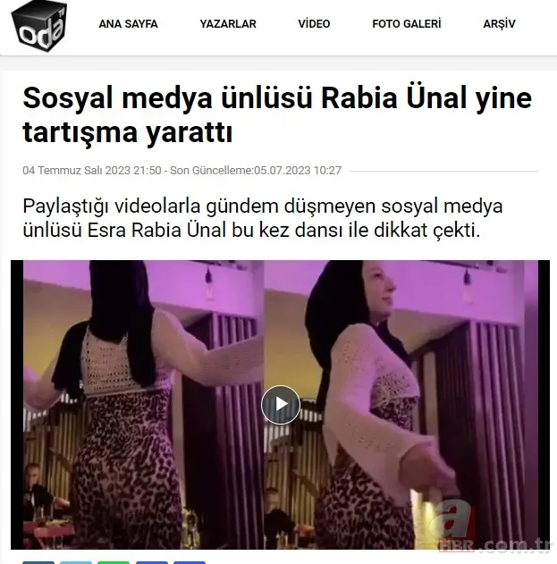 Sosyal medyada İslami değerleri çürütme operasyonu! Başörtüsüyle uygunsuz görüntüler çeken Esra Rabia Ünal'ın fuhuştan yakalandığı ortaya çıktı 15