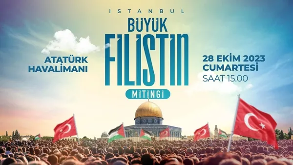 1698348934392.jpeg Dünya gözünü Başkan Recep Tayyip Erdoğan'a çevirdi! Büyük Filistin Mitingi için akreditasyon yaptırdılar - 2