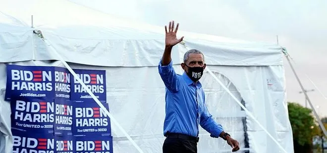 Eski ABD Başkanı Barack Obama başkan adayı Biden için sokaklarda oy istiyor