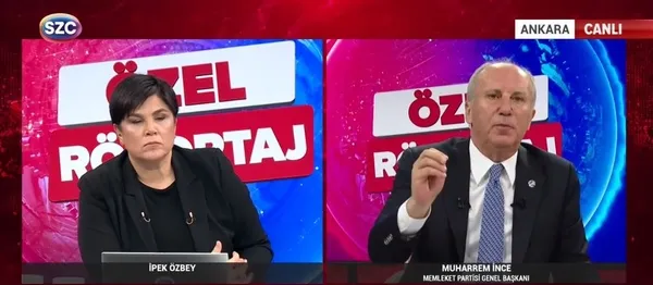 Memleket Partisi Genel Başkanı Muharrem İnce CHP ile köprüleri attı canlı yayında bombardımana tuttu: Utanmalısınız