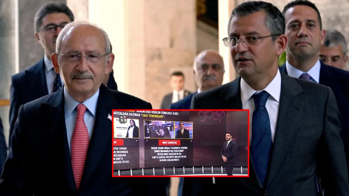CHP’nin doğal görünümlü ajans oyuncuları! İşte dünden bugüne Kılıçdaroğlu ve Özel'in döneminin 'cast' tiyatroları