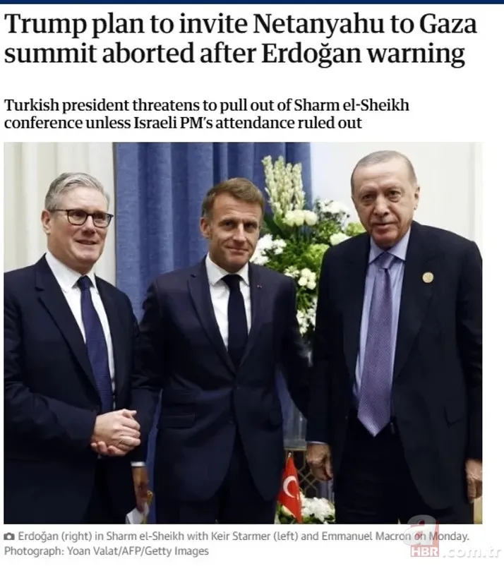 Gazze'de barışın kilidi Türkiye! Başkan Erdoğan'ın arabulucu rolü dünya basınında 2