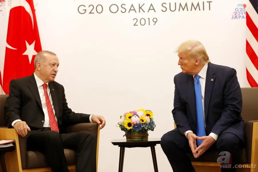 Erdoğan-Trump görüşmesinden fotoğraflar 12