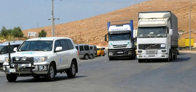 BM İdlib’e 108 TIR’la yardım gönderdi