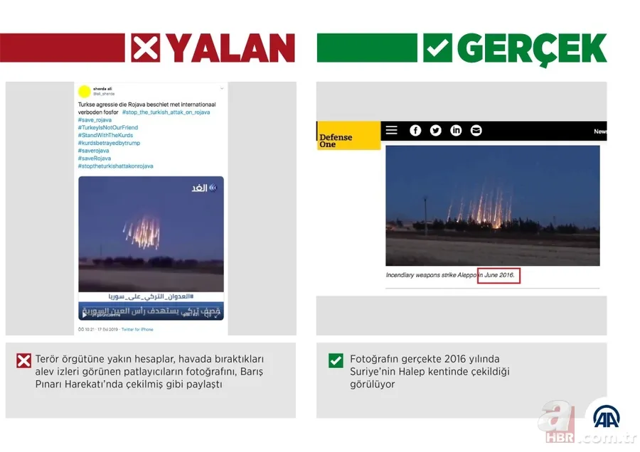 Barış Pınarı Harekatı aleyhine "yasaklı ve kimyasal silahlar" yalanı ve gerçekler! 2