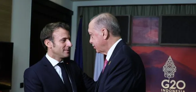 Son dakika: Başkan Erdoğan Macron ile görüşmesini anlattı: Herhangi bir sıkıntıya fırsat vermeyelim