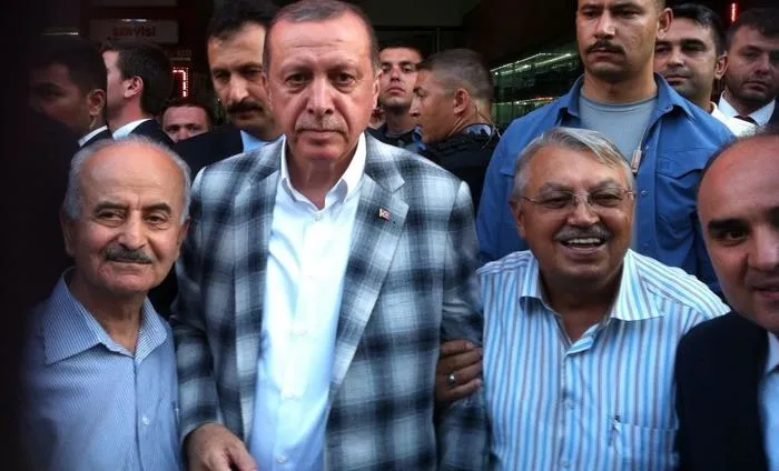 Erdoğan hocası Hasan Çelikkaya ile hasret giderdi - 1
