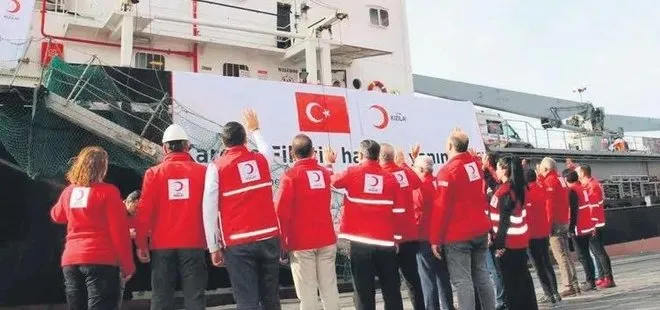Türkiye’nin yardım gemisi Gazze için yola çıkıyor!