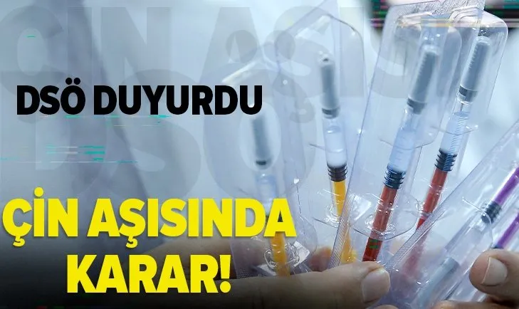 Son dakika: Dünya Sağlık Örgütünden ikinci Çin aşısı olan Sinopharm'a onay!