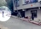 Park halinde sanılan otomobil aniden hareket edince