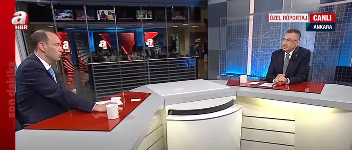 Cumhurbaşkanı Yardımcısı Fuat Oktay’dan A Haber canlı yayınında önemli açıklamalar: Mutlaka sandığa gitmeliyiz