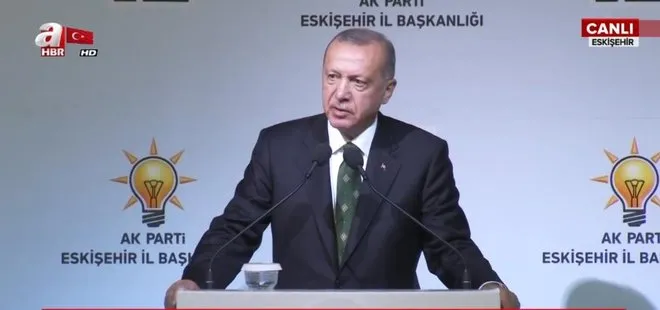 Başkan Erdoğan: Bunun adı ikiyüzlülük