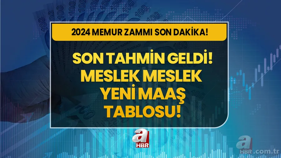 Memura 33 bin 102 TL zamlı maaş hesabı çıktı! Son 1 veri kala, yeni tahmin geldi! %15 toplu sözleşme zammı ile öğretmen, doktor, hemşire, teknisyen maaşları... 1