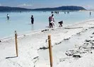 Salda Gölünde istenmeyen manzara: Derin çukurlar oluştu! Güvenlik teyakkuza geçti