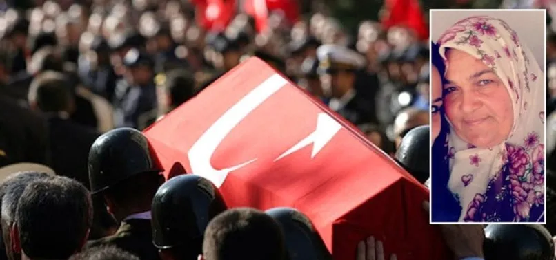 ŞEHİT OĞLUNUN ACISINA 1 HAFTA DAYANABİLDİ