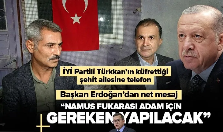Başkan Erdoğan şehidin ağabeyi ile telefonda görüştü